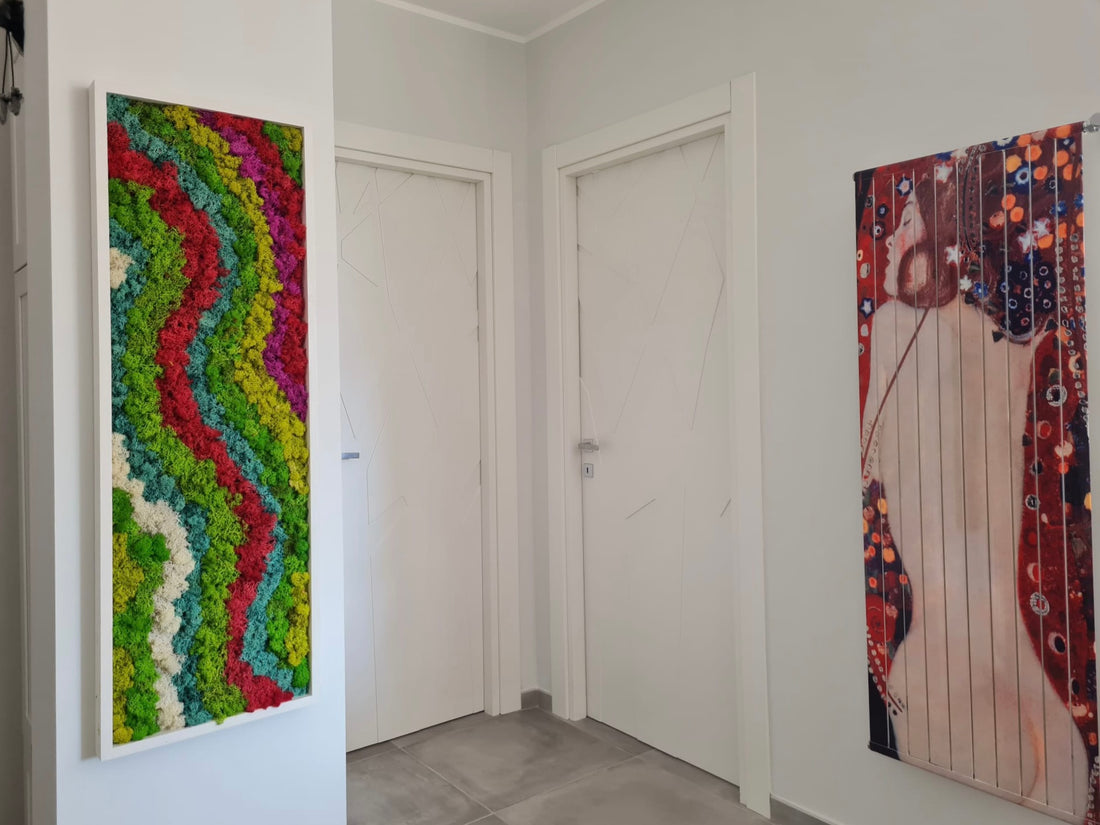 Giardino verticale - progetto di un disimpegno