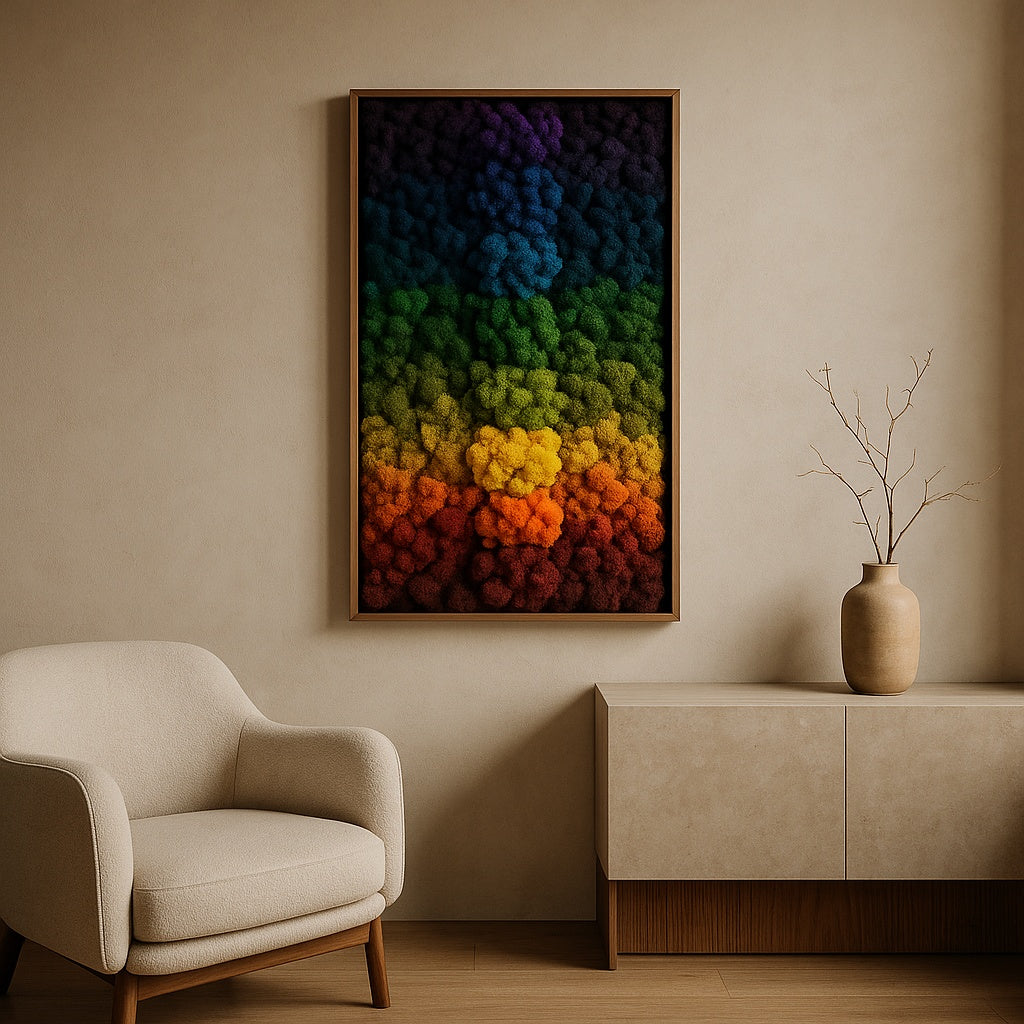 🌈 Collezione Chakra: quando il verde stabilizzato diventa opera d’arte energetica